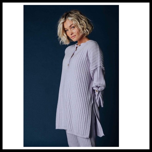 FREE PEOPLE BOHO TUNIC PULLOVER TEE TOP A3C - Picture 2 of 16